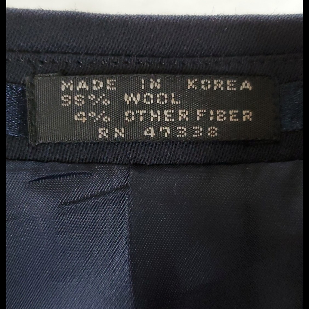 Jones New York navy blue blazer - Picture 6 of 6